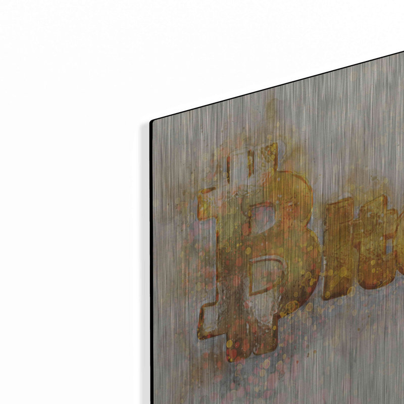 «Bitcoin Era 4» par Surma et Guillen, H 12 po x l 16 po
