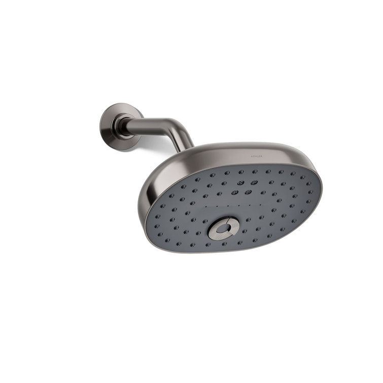 Statement™ 2.5 GPM Oval Multifunction Showerhead with Katalyst Air-Induction Technology