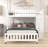 Eyoas Twin over Full 6 Drawer L-Shaped Bunk Beds Bed with Shelves by Harriet Bee-40503984