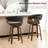 Tavar Upholstered Faux Leather Bar Stool -2070517369-2052157481