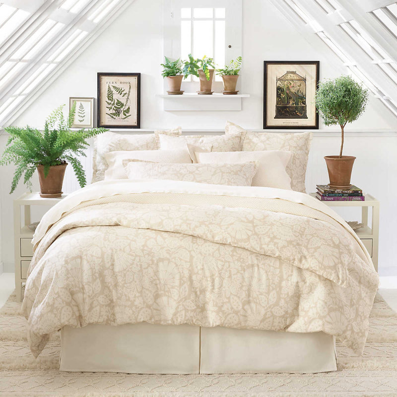 Lush Linen Pillowcases, Ivory, Standard