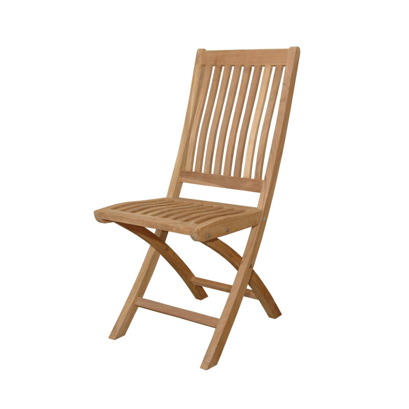 Tropico Folding Teak Patio Dining Chair