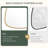 Mateus Irregular Aluminum Framed Tempered Glass Wall Mirror-693137322-693137318