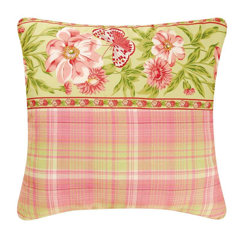 Primavera Pieced Throw Pillow