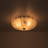 3-Light French Flower Dimmable Semi Flush Mount-1439140987