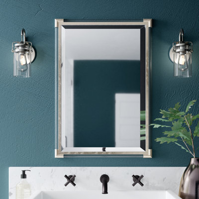 Metal Rectangle Wall Mirror