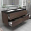 Ensemble de meuble-lavabo double mural 60 po Smariti-1661168204
