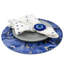 Glass Evil Eye Napkin Ring Gift Box-982285896