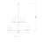 Asine 9 - Light Steel Dimmable Chandelier