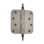 Nostalgic Warehouse 4" x 4" Steeple Tip Residential Hinge with 5/8" Radius Corners