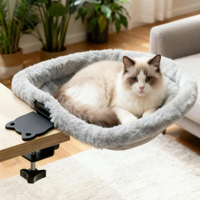 Cat Desk Bed Hammock One-Click Foldable Semi-Circular