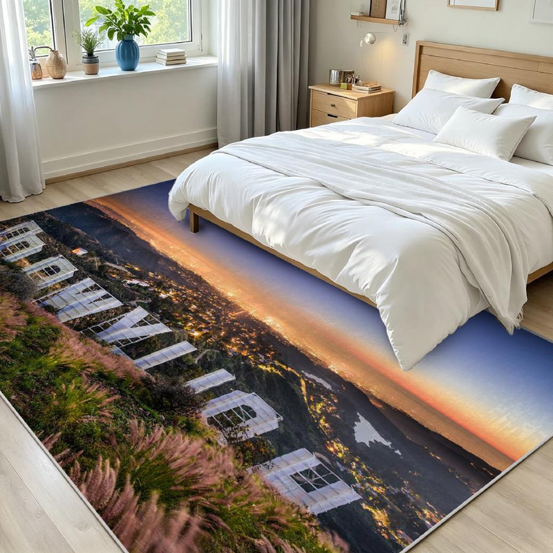 Tapis d'intérieur Clear Sky, Rectangle 71 po x 98 po