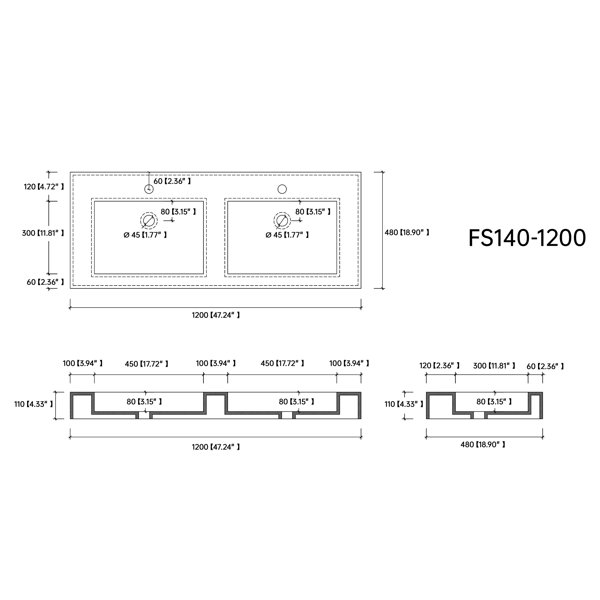 Dimensions du produit