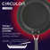 Circulon Radiance Hard Anodized Nonstick Deep Frying Pan / Skillet with Lid, 12 Inch