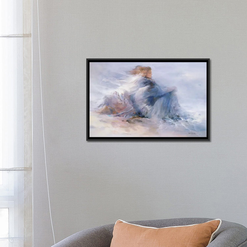 «Endless Freedom», reproduction sur toile, H 18 po x l 26 po x P 1,5 po, Toile avec cadre noir, Pas de tapis