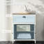 Bathroom Floor Cabinet, Freestanding Storage With Drawer, White