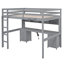 Lit mezzanine avec bureau-291486211