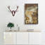 A Carp Fish Swimming Upstream - Wrapped Canvas-55368145