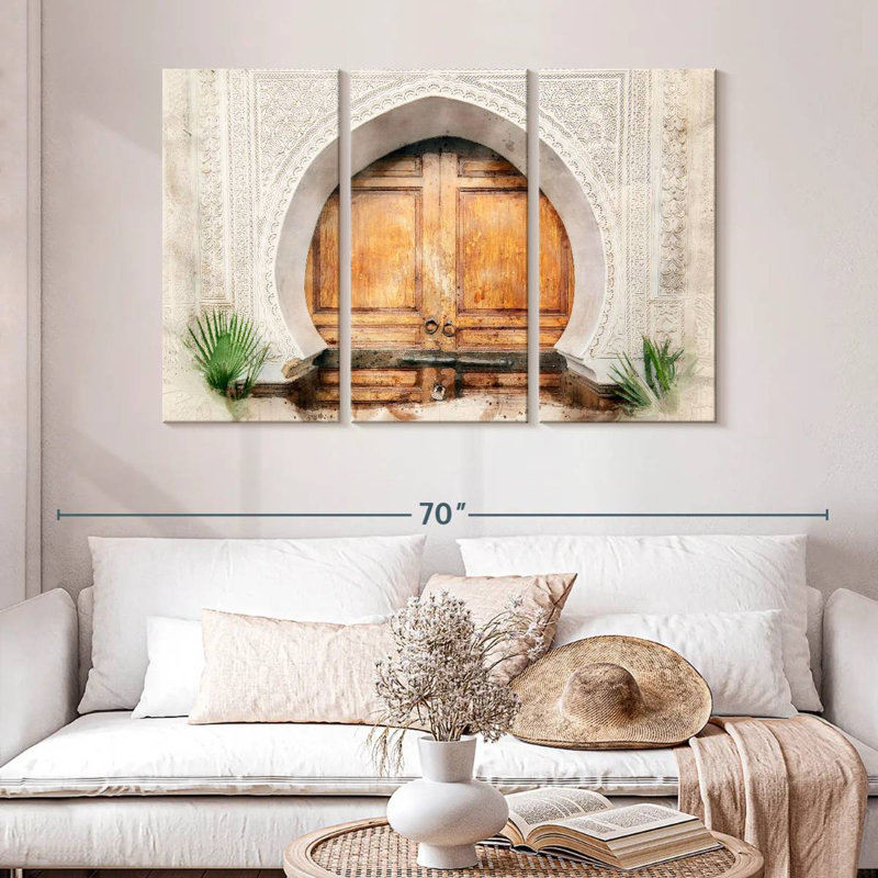 Lilie Moroccan Door, 32" H x 50" W