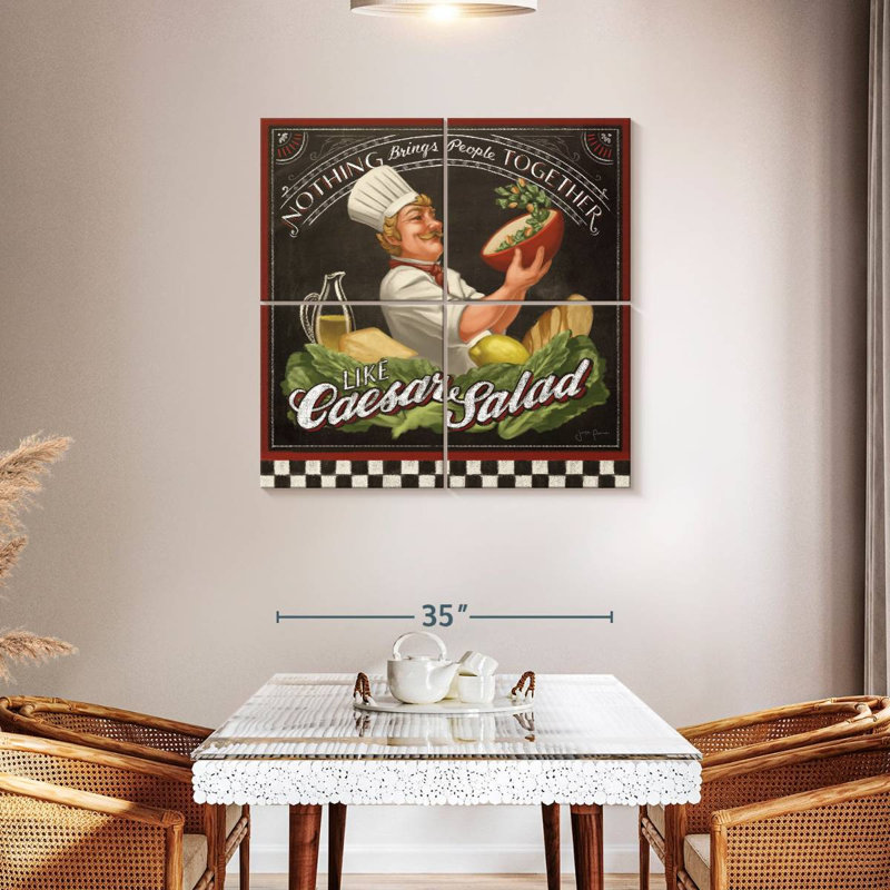 Yarlin Chefs Specials III, H 38 po x l 38 po
