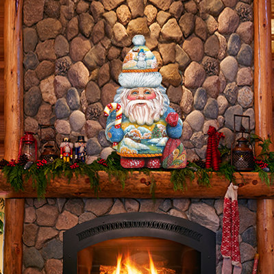 Whimsical Wonders Santa Wooden Door Hanger -  The Holiday Aisle®, 8E350636A7B145E7A75CC40CDEEB0C4C