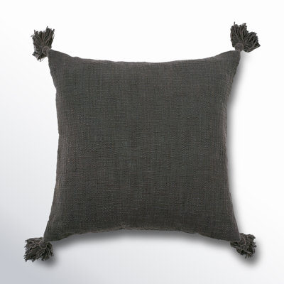 Aulene Tasseled Throw Pillow
