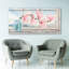Window Magnolia 1 Piece Wrapped Canvas Wall Art-803007966