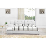 Acton Turville Vegan Leather Sleigh Storage Bed
