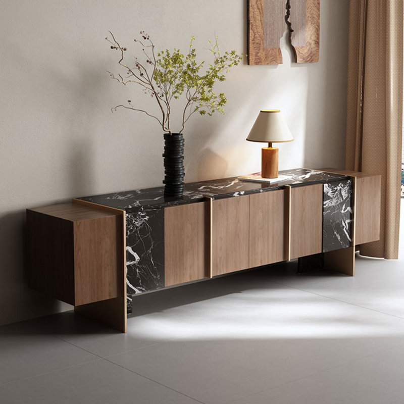 Minimalist Creative TV Stand, 23.62" H x 78.74" L x 15.75" W