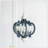 Cerro 6 - Light Geometric Chandelier