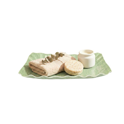 Nera Large Tray, Light Green