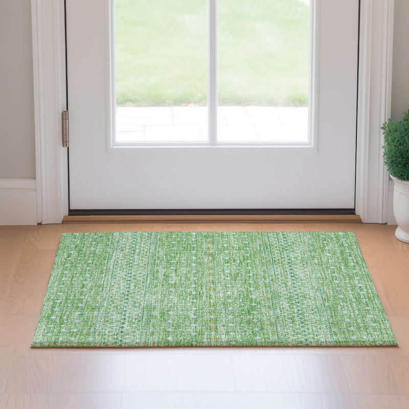 Tapis en aloès Prisco lavable à la machine de qualité supérieure, Rectangle 1 pi 8 po x 2 pi 6 po