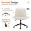 Chaise de bureau, dossier, chaise de bureau sans accoudoirs, pivot réglable-745680457
