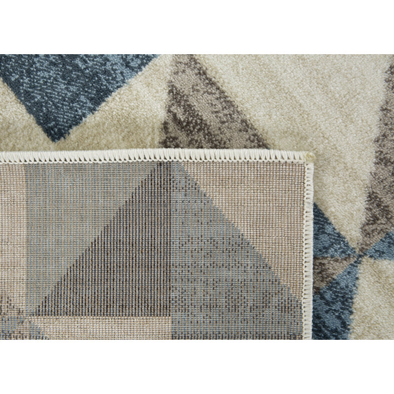 Jadarrius Performance Geometric Indoor Rug, Rectangle 5' x 8'