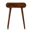 Sisneros 60cm Solid Wood Console Table