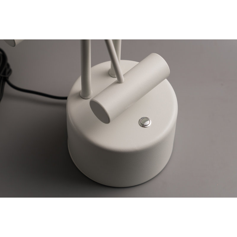 Chappel Adjustable Metal Lamp, White