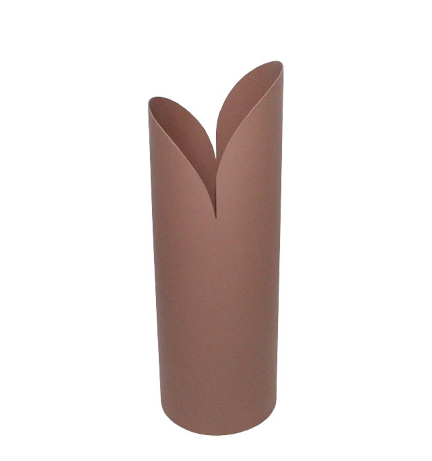 Jenny Iron Table Vase, 15.75" H x 5" W x 5" D, Pink