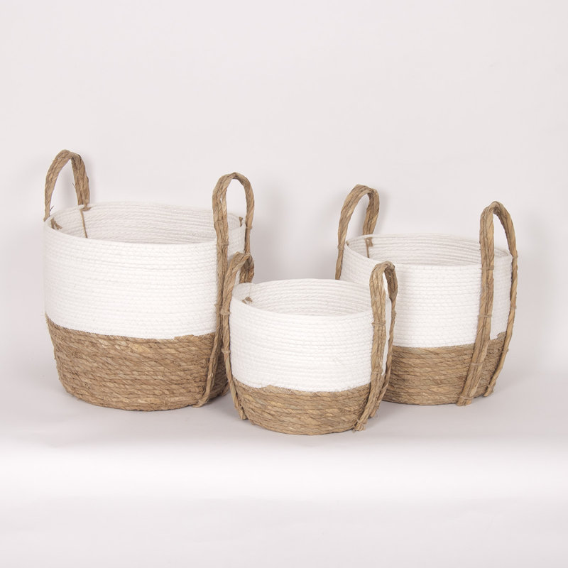 Ensemble 3 pièces de panier à mèches