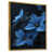 Toile avec cadre flottant or