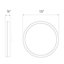 Stanwyck 1 - Light LED Flush Mount-52907509-73926642-52907508