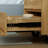 Creative Nightstand With Robot Shape And Movable Wheels