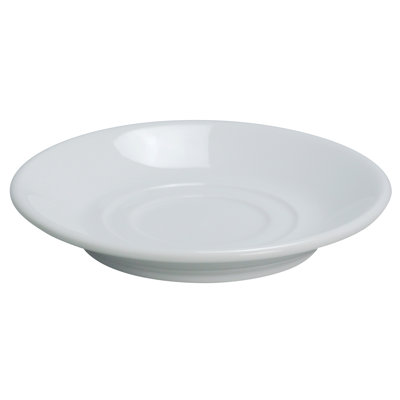 Yanco AC-2 Abco-3 Saucer, 5.625" Diameter, Porcelain, Super White Colour, Pack Of 36