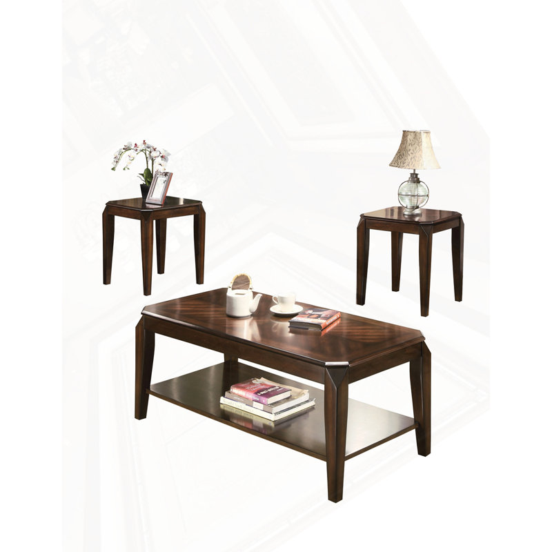 Ensemble de 3 tables basses