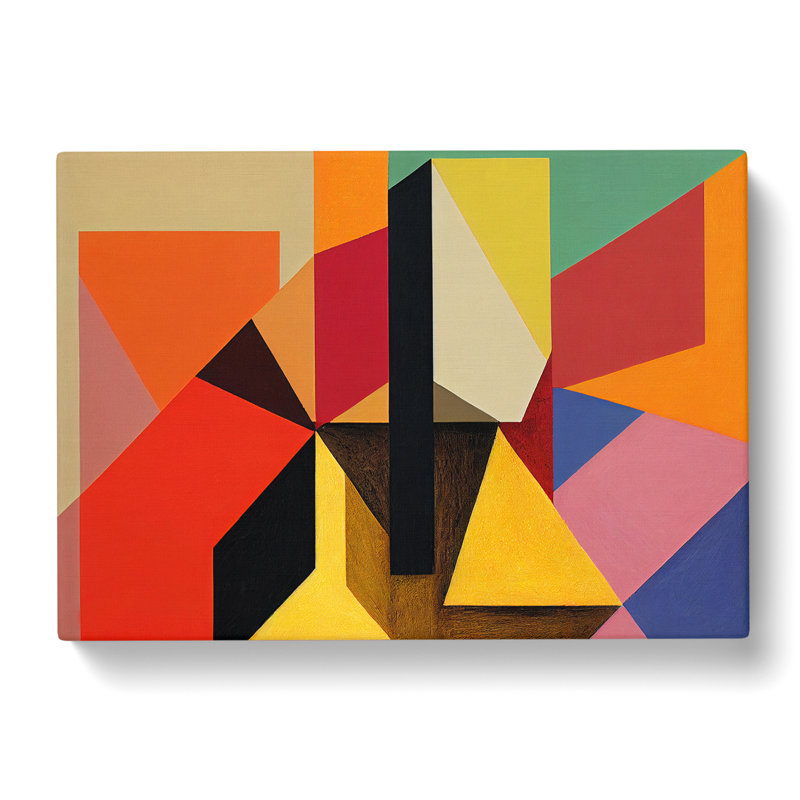 Suprematism Abstract Art Vol.4 - Wrapped Canvas, 40cm H x 60cm W x 3cm D