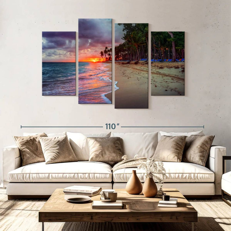 Puerto Rico, 54" H x 84" W