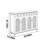 Classic American style storage shoe cabinet