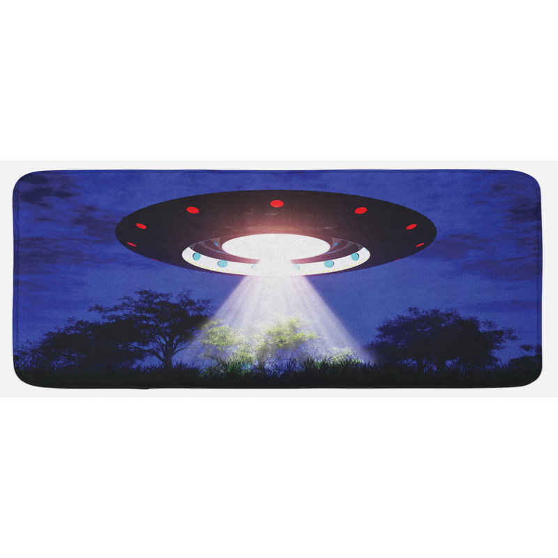 Rustic Synthetic Kitchen Mat
