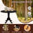 Cliftina Round Solid Wood Dining Table-844553327-844553312