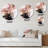 Pink Gold Marble Texture I Abstract Wall Decor on Metal-88599897