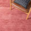 Tapis orange en laine / coton touffeté à la main Metro-1738971374